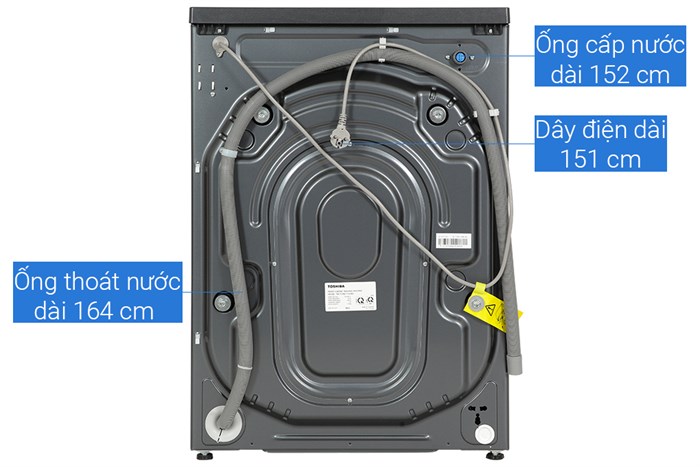 Máy Giặt Toshiba Inverter 10.5 Kg TW-T21BU115UWV(MG)